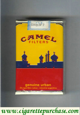 Camel Genuine Urban Filters cigaettes soft box